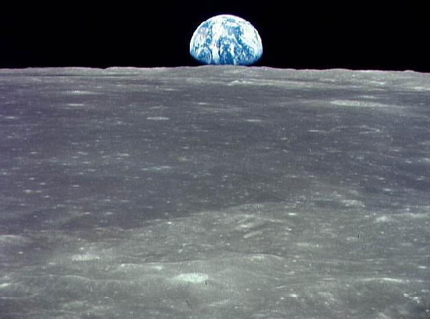 The crew of Apollo 8 were the first humans to see the Earth from deep space.